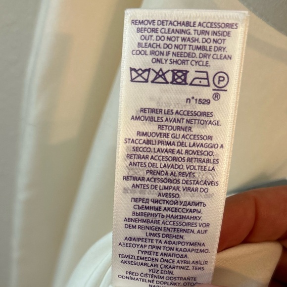 Ralph Lauren Purple Label 100% Silk Belted Dress - Picture 14 of 17